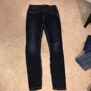 Maurices High Wasted Super Skinny Jeans